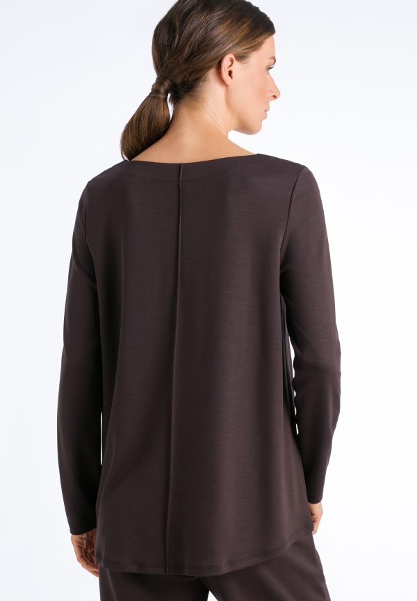 Pure Comfort Relaxed Round Neck Tencel Top - Image 3