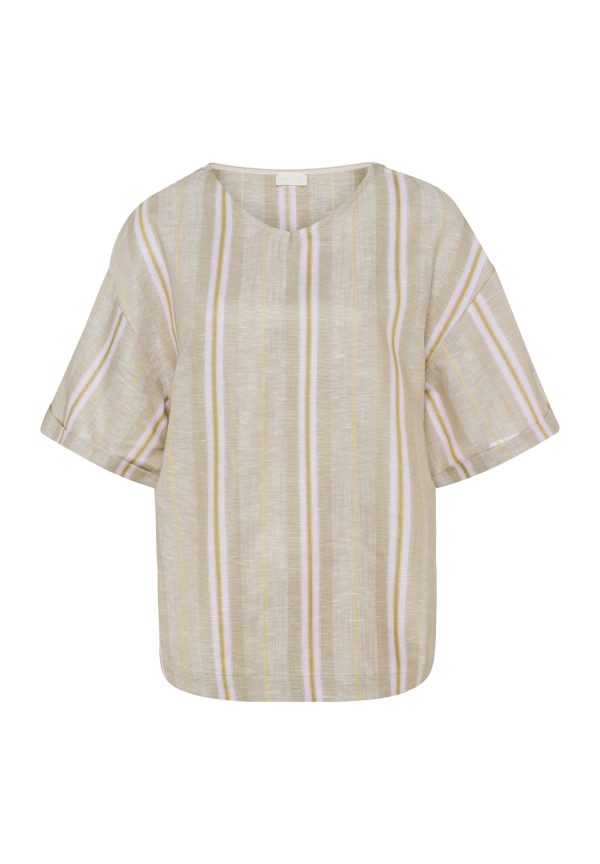 Urban Casuals Linen Blend Oversized Top