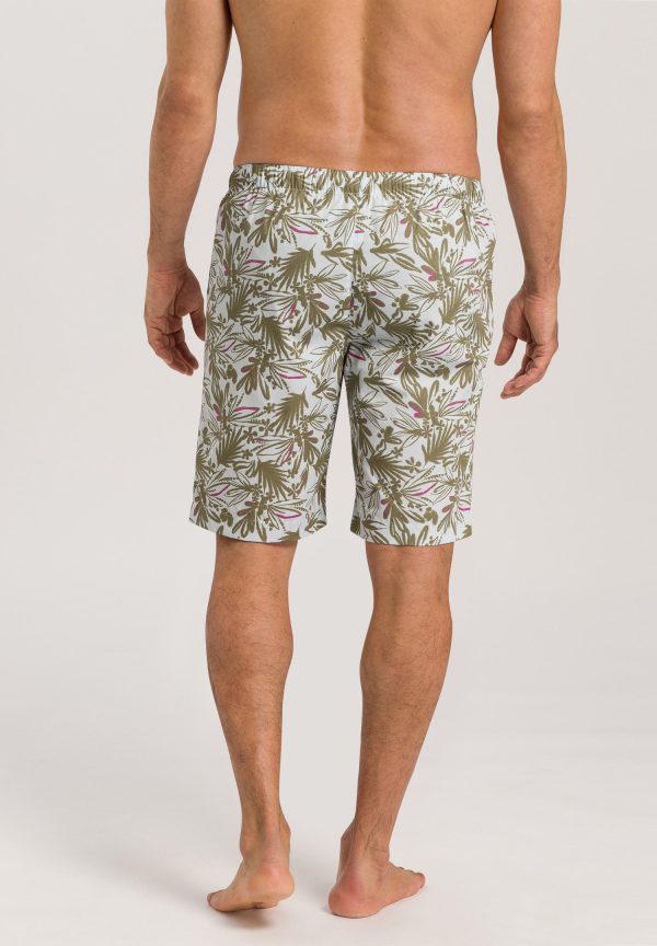 Night And Day Drawstring Cotton and Linen Shorts - Image 3