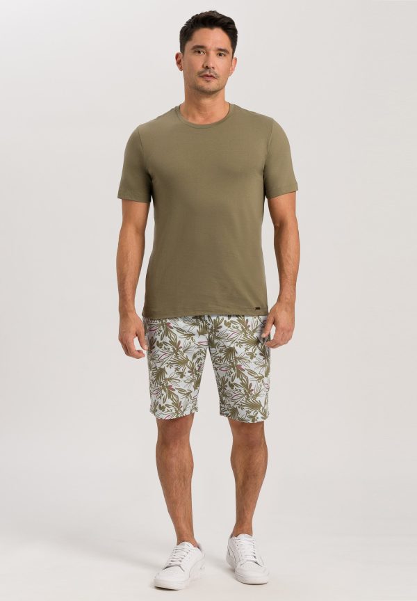 Night And Day Drawstring Cotton and Linen Shorts - Image 4