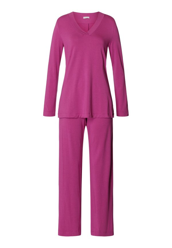 Champagne V-Neck Pajama Set