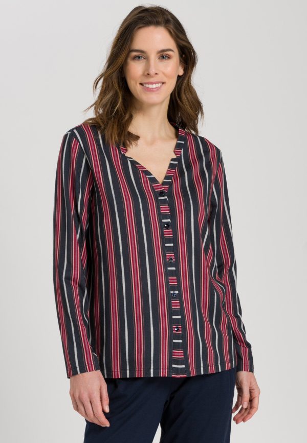 Sleep And Lounge Button Front Shirt - Image 2