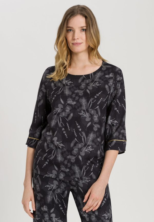 Lilova Relaxed Woven Floral Top - Image 2