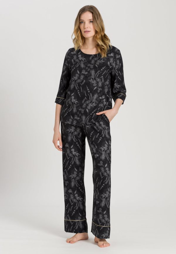 Lilova Relaxed Woven Floral Top - Image 4
