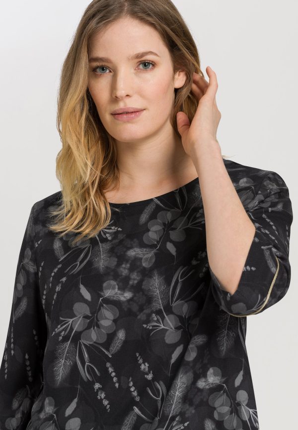 Lilova Relaxed Woven Floral Top - Image 6