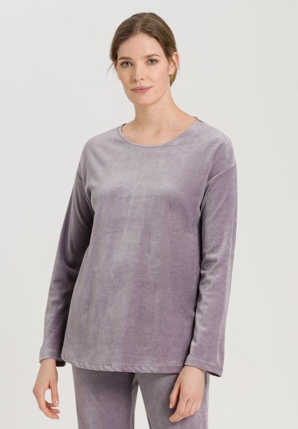 Favourites Velour Round Neck Pullover - Image 2