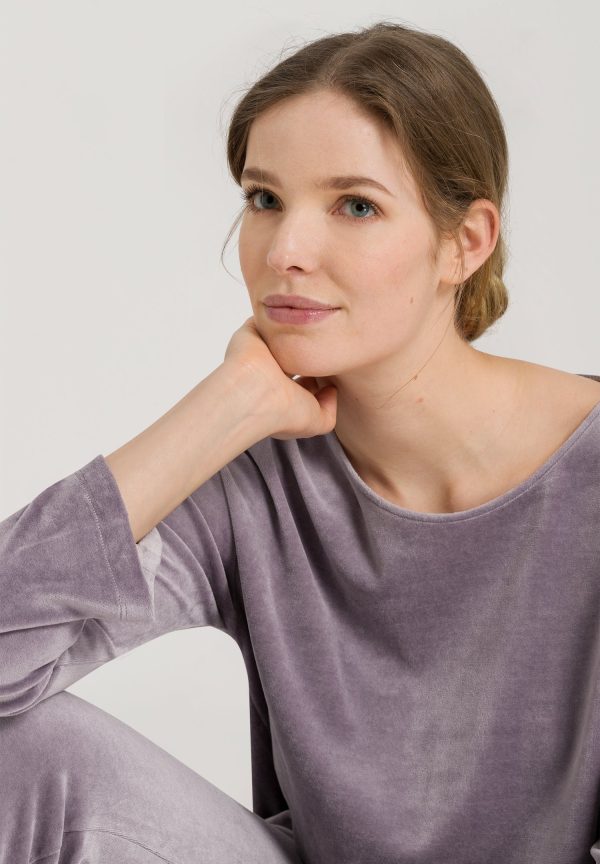 Favourites Velour Round Neck Pullover - Image 6