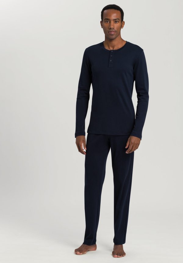 Night And Day Cotton Henley Pajama Set - Image 2
