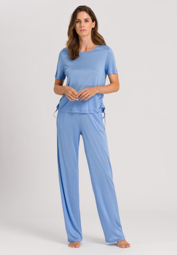 Lou Flowy Top With Side Ruching - Image 4