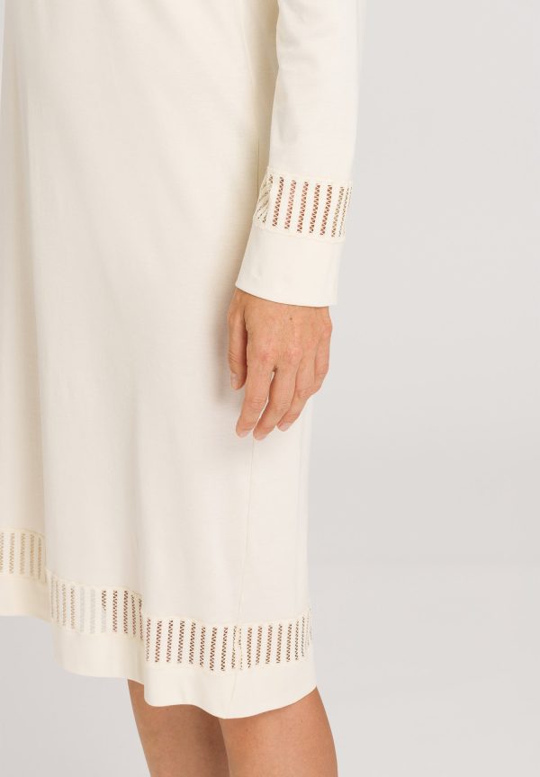 Gaia Round Neck Cotton Nightgown - Image 4