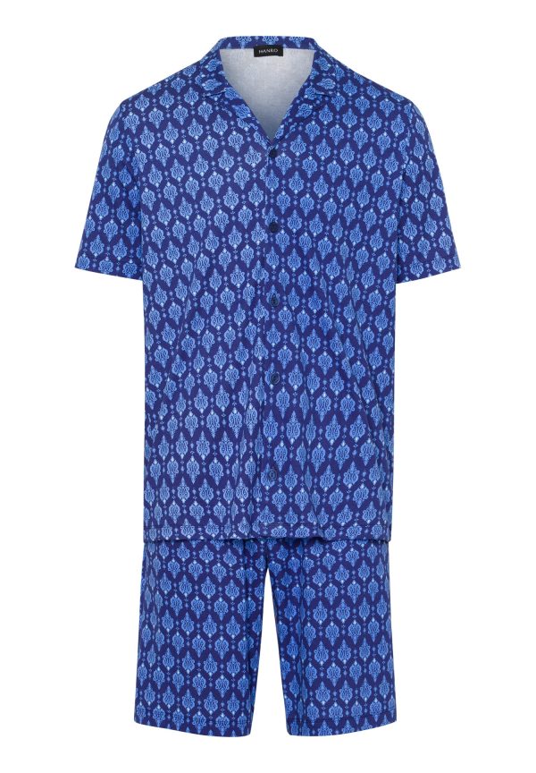Night And Day Button Front Cotton Pajama Set