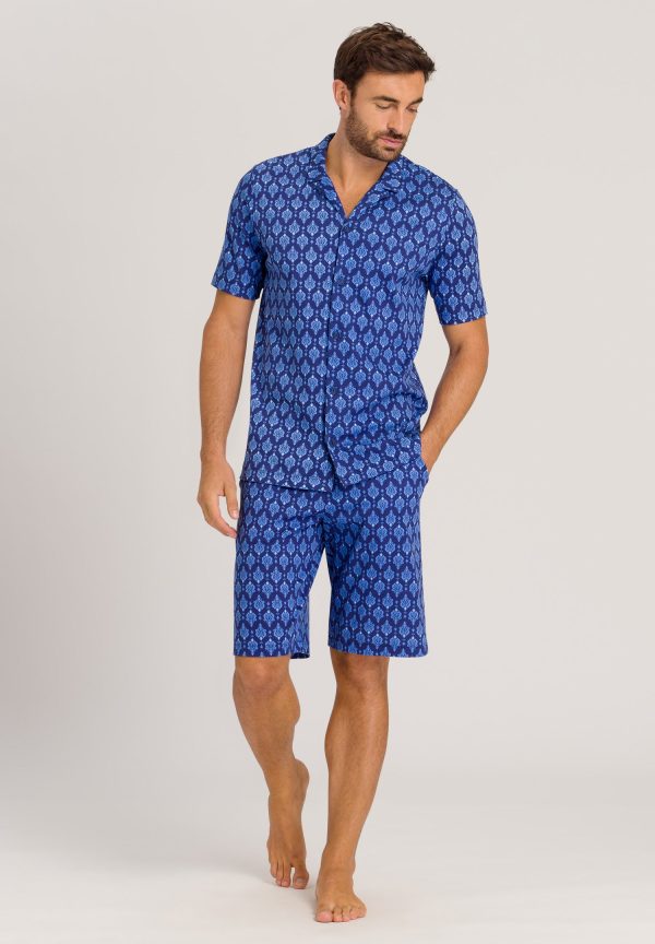 Night And Day Button Front Cotton Pajama Set - Image 2