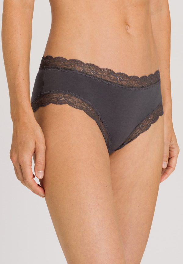 Cotton Lace Lace Trim Cotton Hipster - Image 2