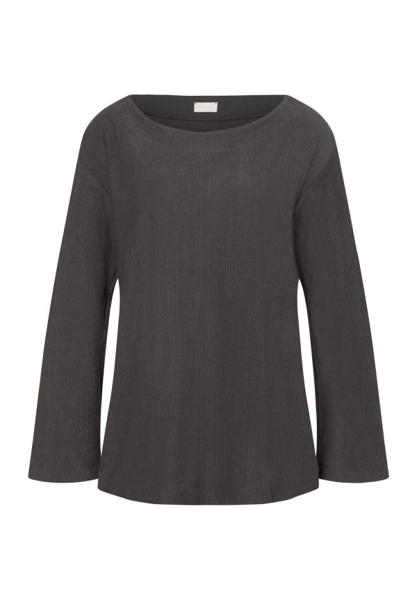 Pure Comfort Cotton Boat Neck Top