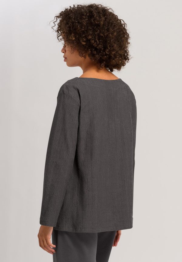 Pure Comfort Cotton Boat Neck Top - Image 3
