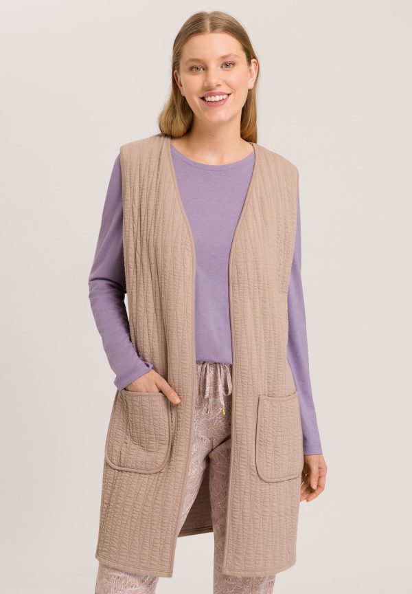 Sleep And Lounge Long Vest - Image 2
