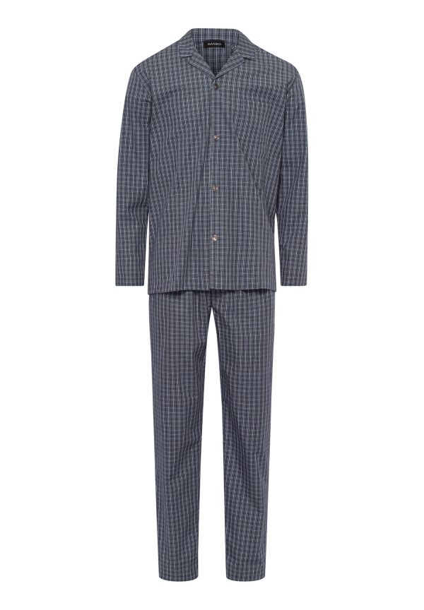 Night And Day Notch Collar Cotton Pajama Set