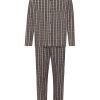 Cozy Comfort Cotton Flannel Button Front Pajama Set