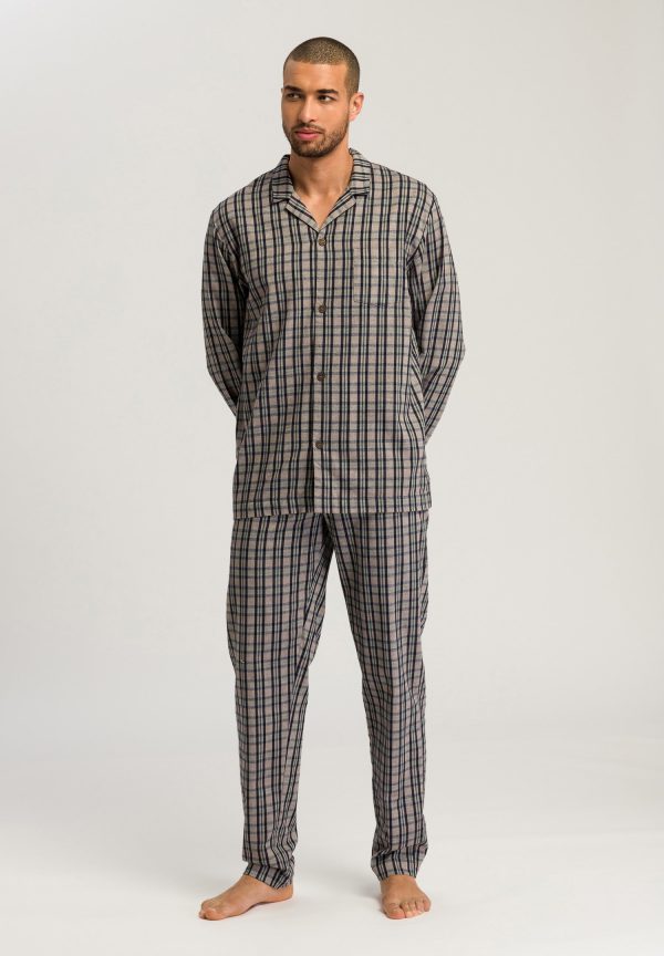 Cozy Comfort Cotton Flannel Button Front Pajama Set - Image 2