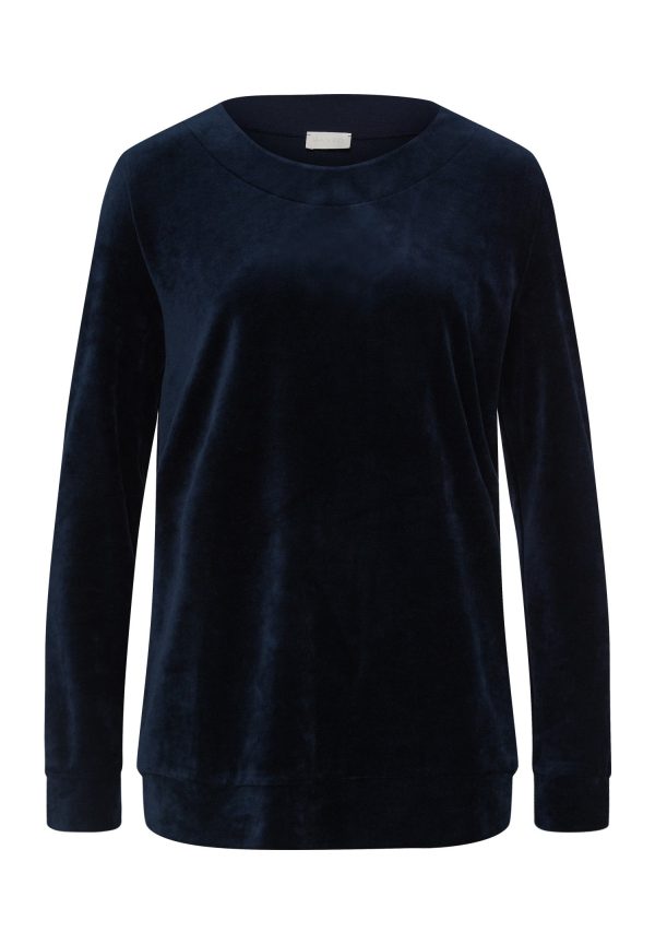 Favourites Velvet Round Neck Pullover