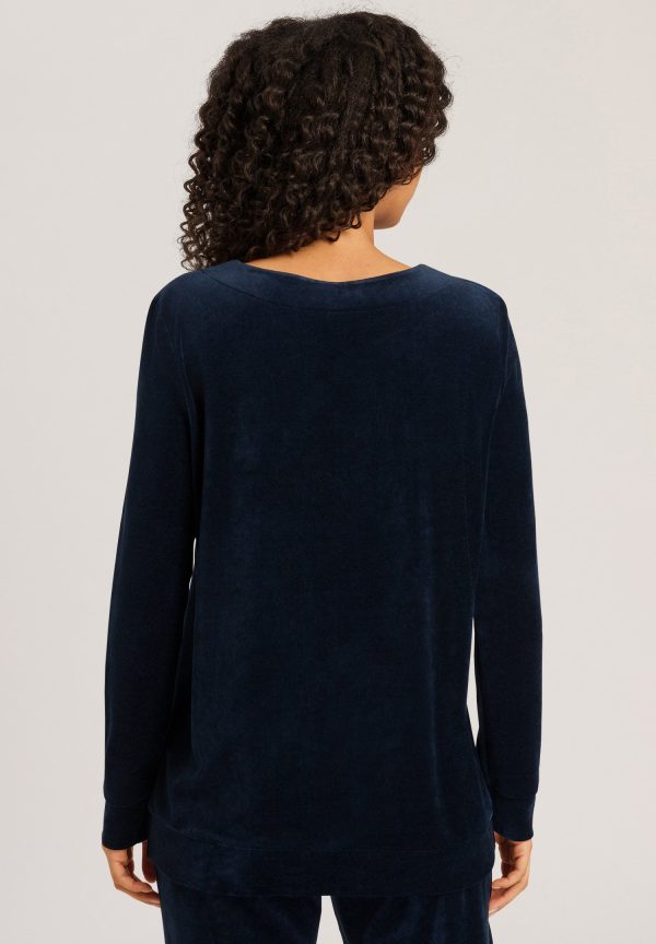 Favourites Velvet Round Neck Pullover - Image 3