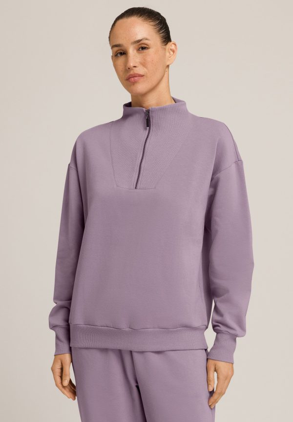 Natural Living Organic Cotton Half Zip Pullover - Image 2