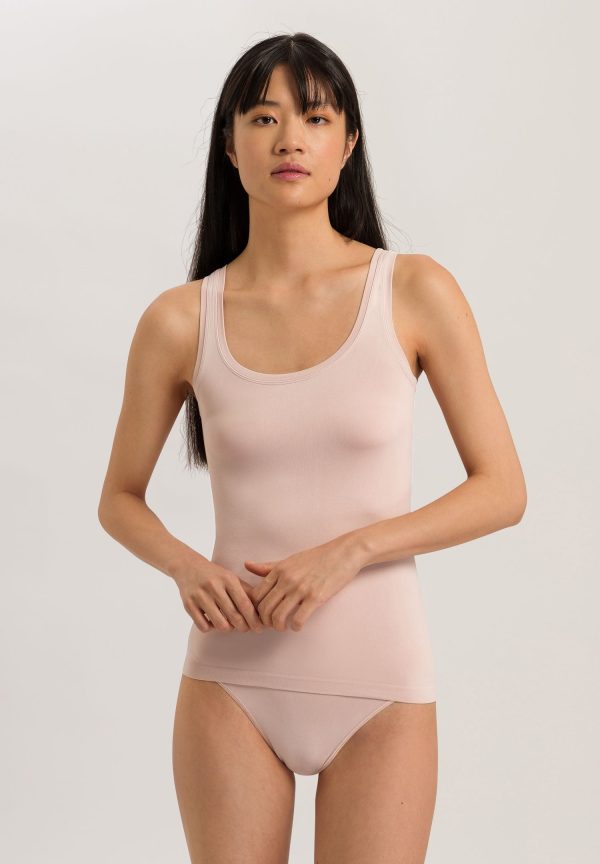 Touch Feeling Round Neck Tank Top - Image 2
