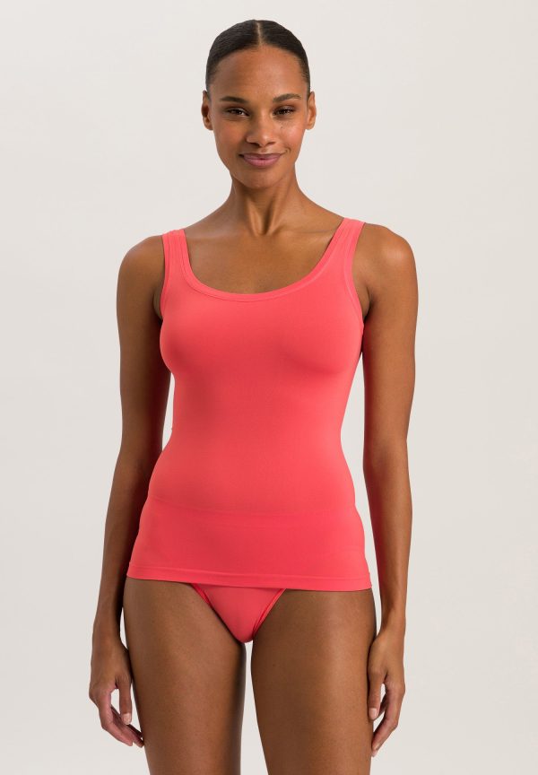 Touch Feeling Round Neck Tank Top - Image 2