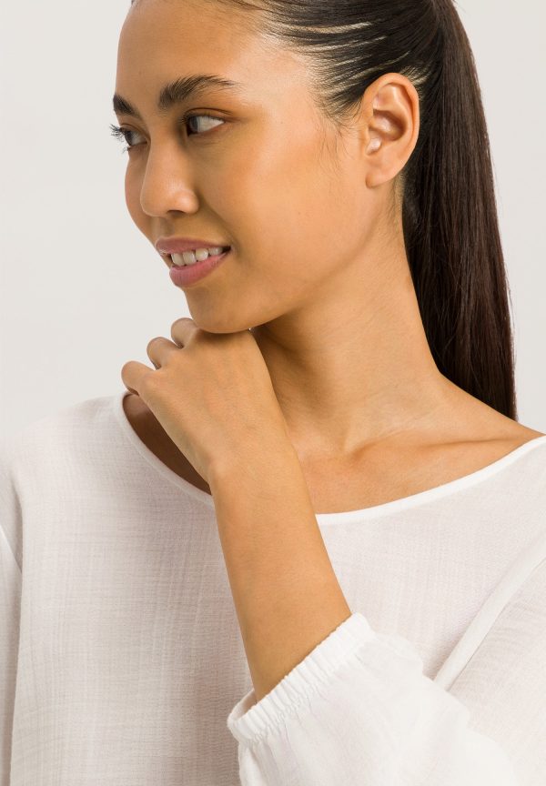 Sleep And Lounge Cotton Muslin Top - Image 5
