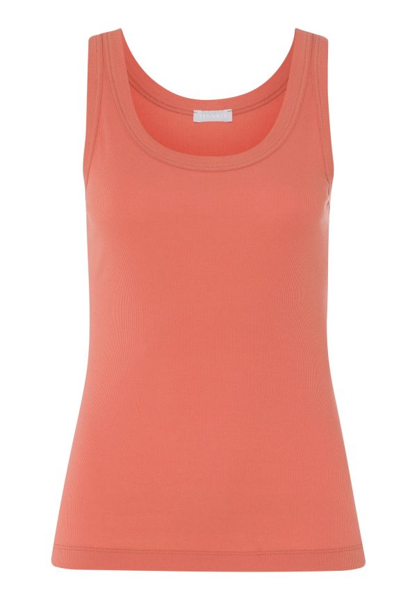 Sleep And Lounge Ribbed Cotton Tank Top