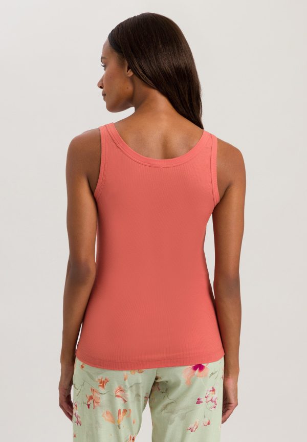 Sleep And Lounge Ribbed Cotton Tank Top - Image 3