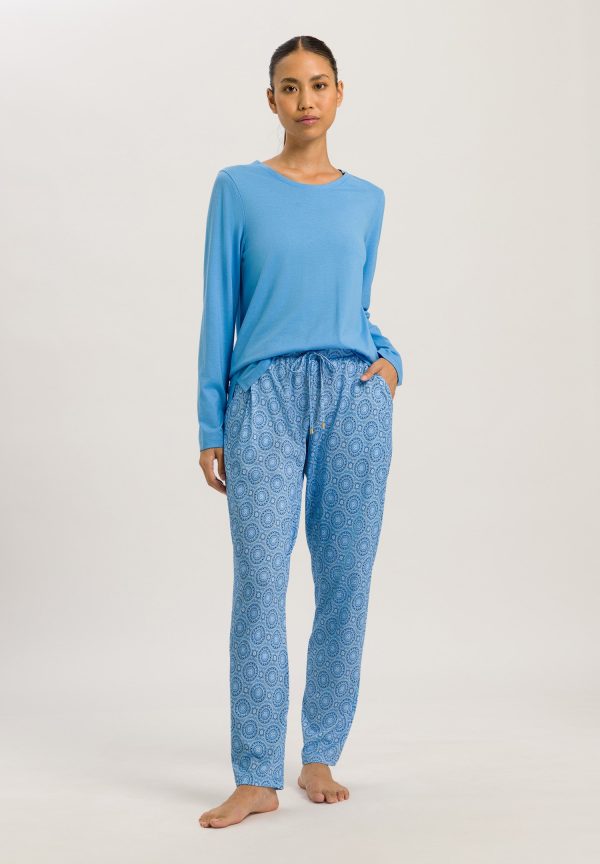 Sleep And Lounge Relaxed Round Neck Top - Image 4