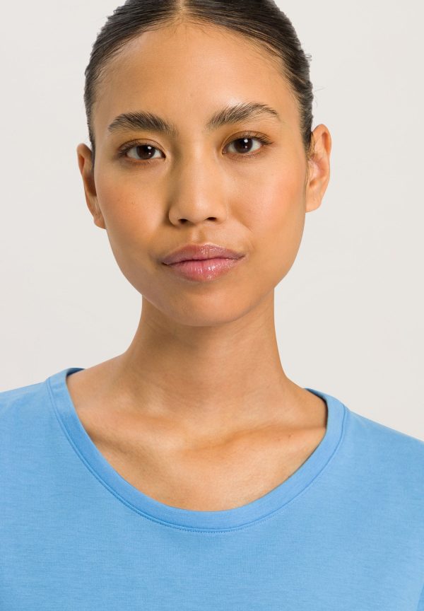 Sleep And Lounge Relaxed Round Neck Top - Image 5