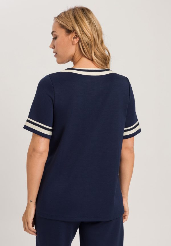 Madeleine Tencel V-Neck Top - Image 3