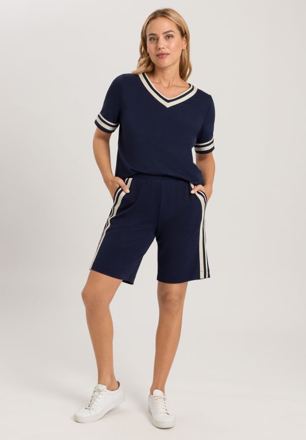 Madeleine Tencel V-Neck Top - Image 4