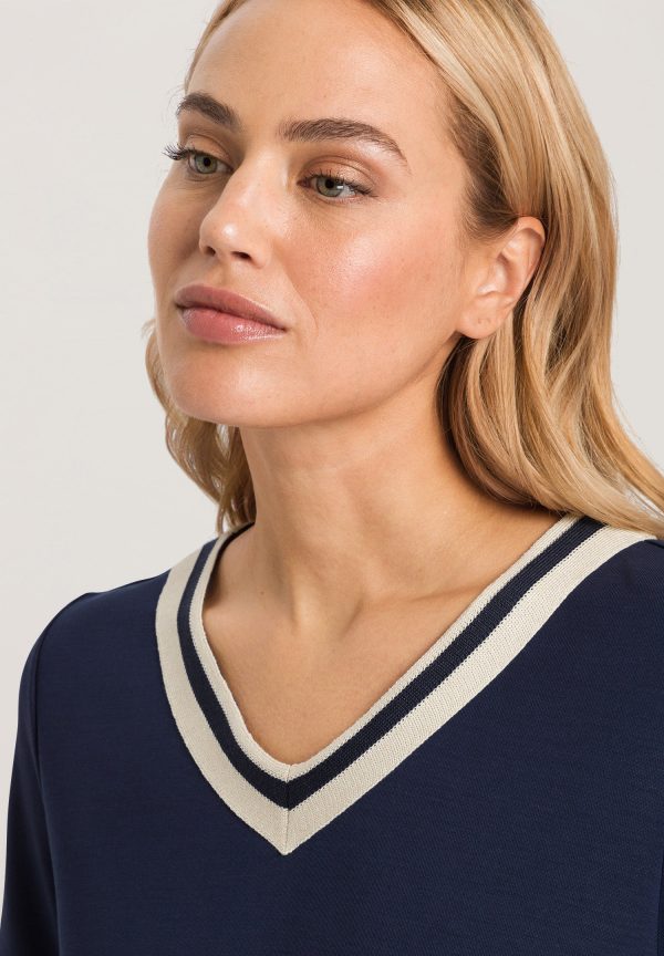 Madeleine Tencel V-Neck Top - Image 5