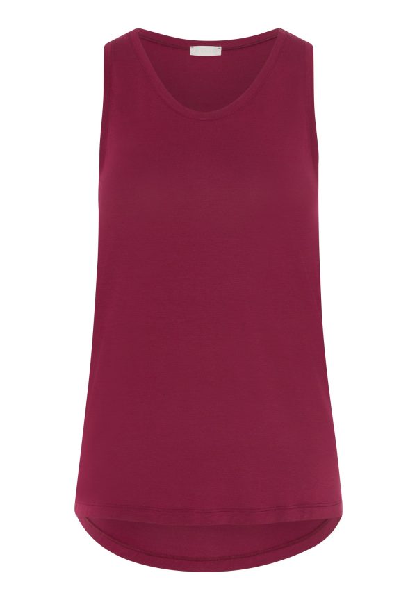 Yoga Relaxed Round Neck Tank Top