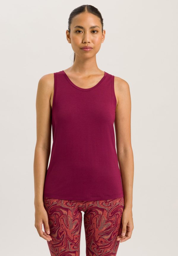 Yoga Relaxed Round Neck Tank Top - Image 2