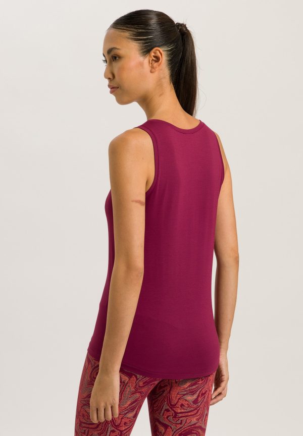 Yoga Relaxed Round Neck Tank Top - Image 3