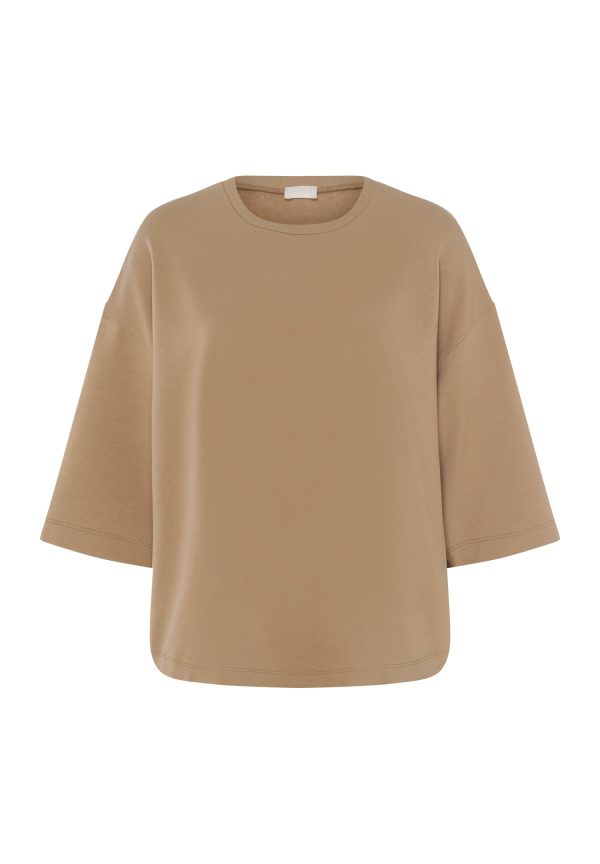 Natural Living Cotton Round Neck Top