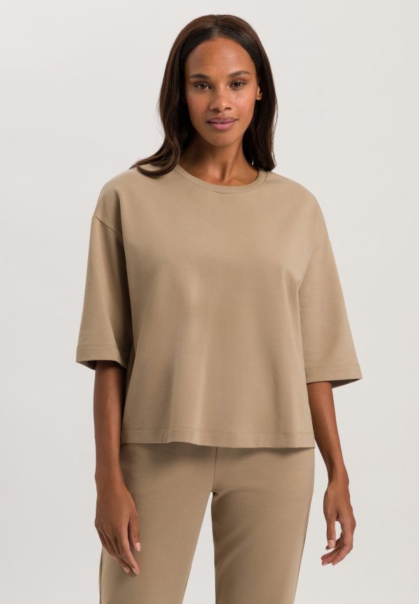 Natural Living Cotton Round Neck Top - Image 2