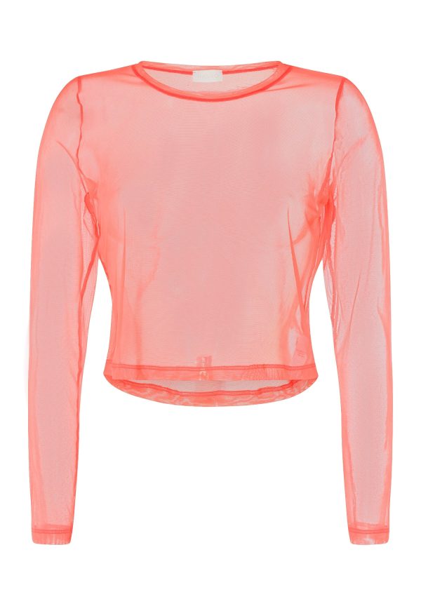 Balance Transparent Tulle Top