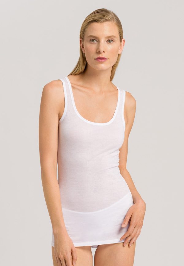 Ultralight Round Neck Cotton Tank Top - Image 2