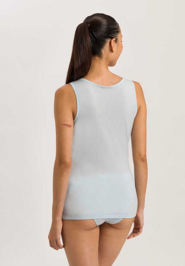 Ultralight Round Neck Cotton Tank Top - Image 3