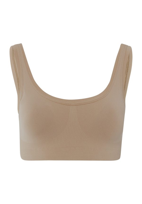 Touch Feeling Crop Top Padded