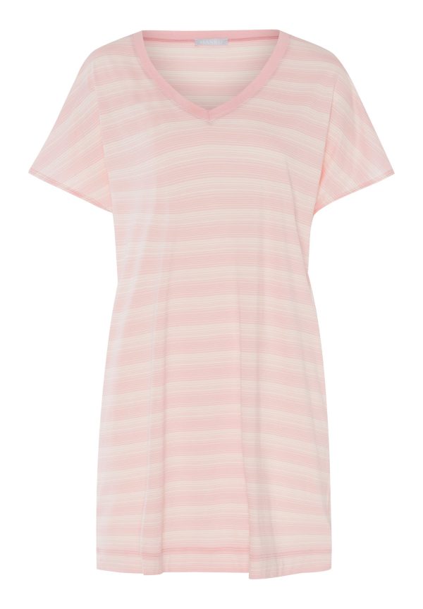 Laura Cotton Blend V-Neck Bigshirt