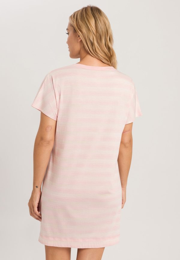 Laura Cotton Blend V-Neck Bigshirt - Image 3