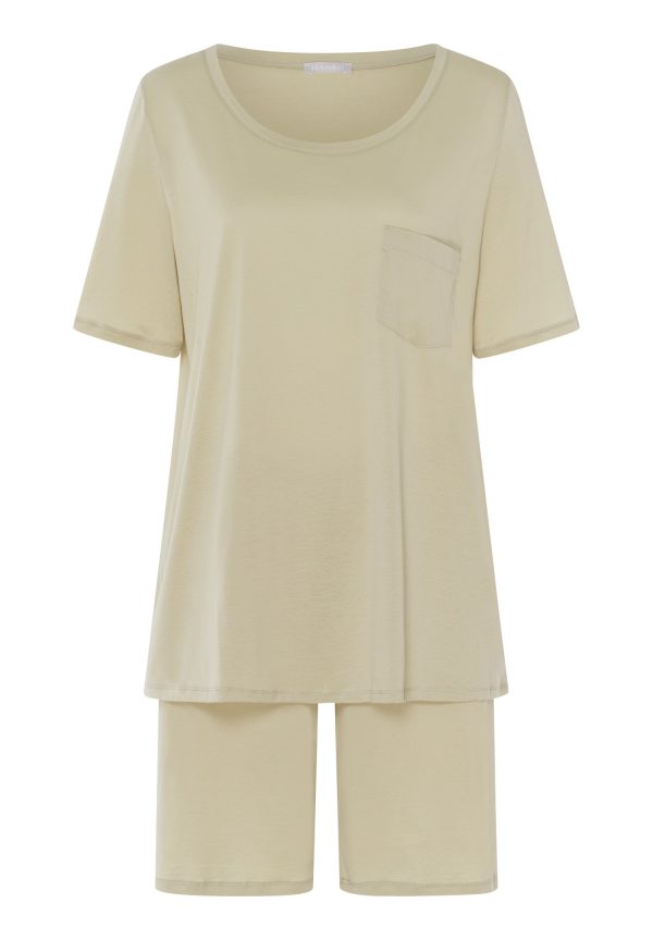 Cotton Deluxe Round Neck Pajama Set