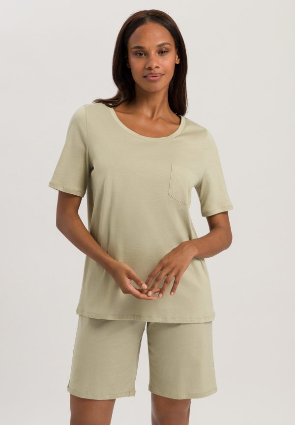 Cotton Deluxe Round Neck Pajama Set - Image 2