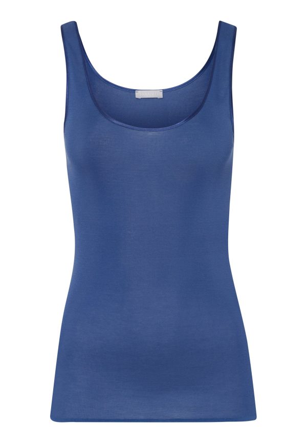Cotton Seamless Round Neck Cotton Tank Top
